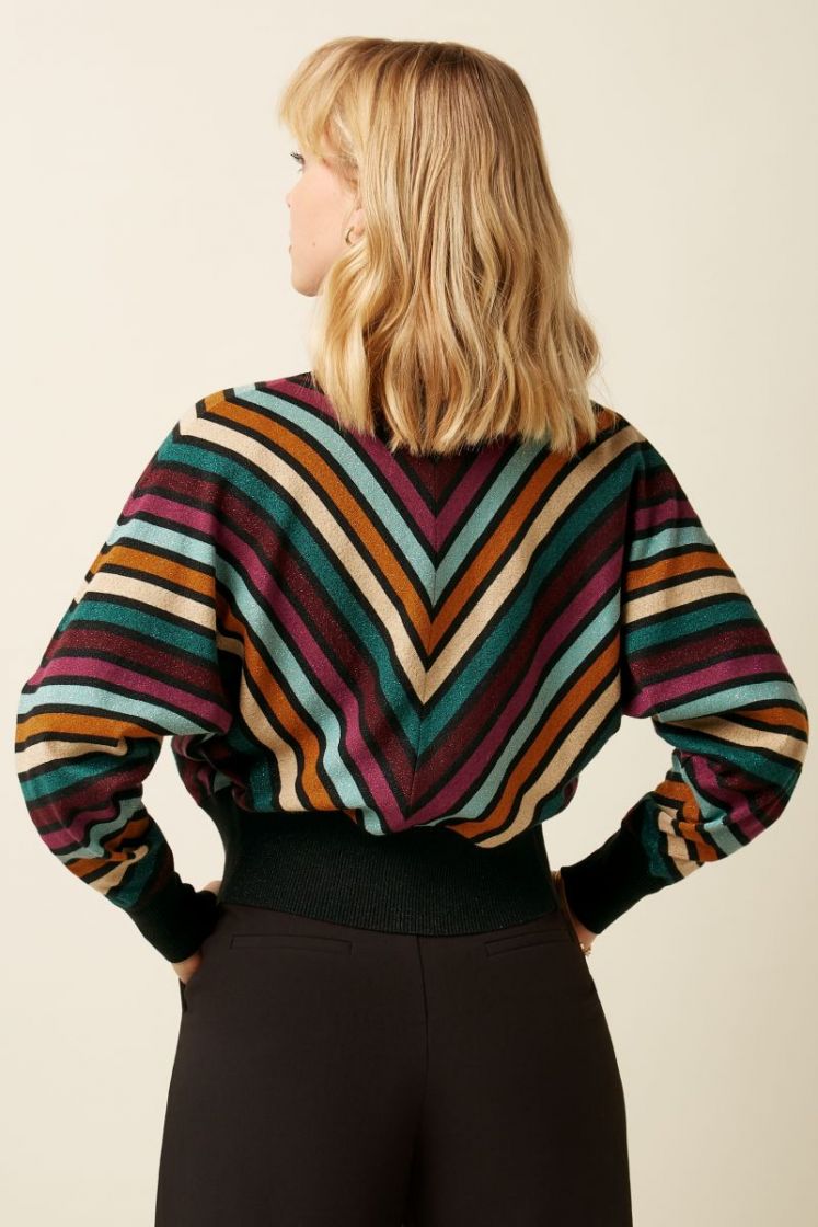 09842-001 BLACK zwart/multi