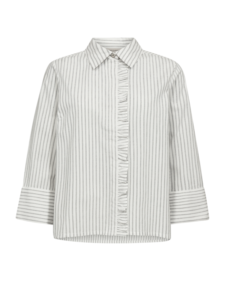 206310-STAR OFF WHITE W SALUTE wit/zwart