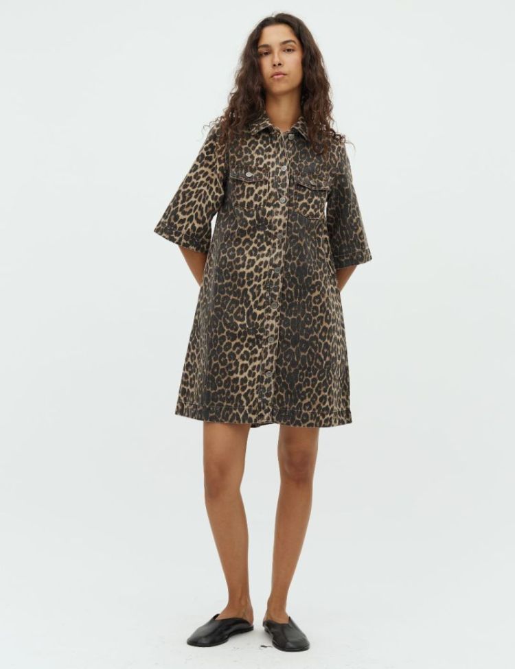 64330994-V56 LEOPARD MIST zwart/beige