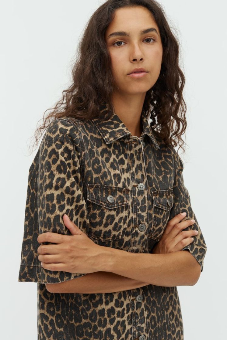 64330994-V56 LEOPARD MIST zwart/beige