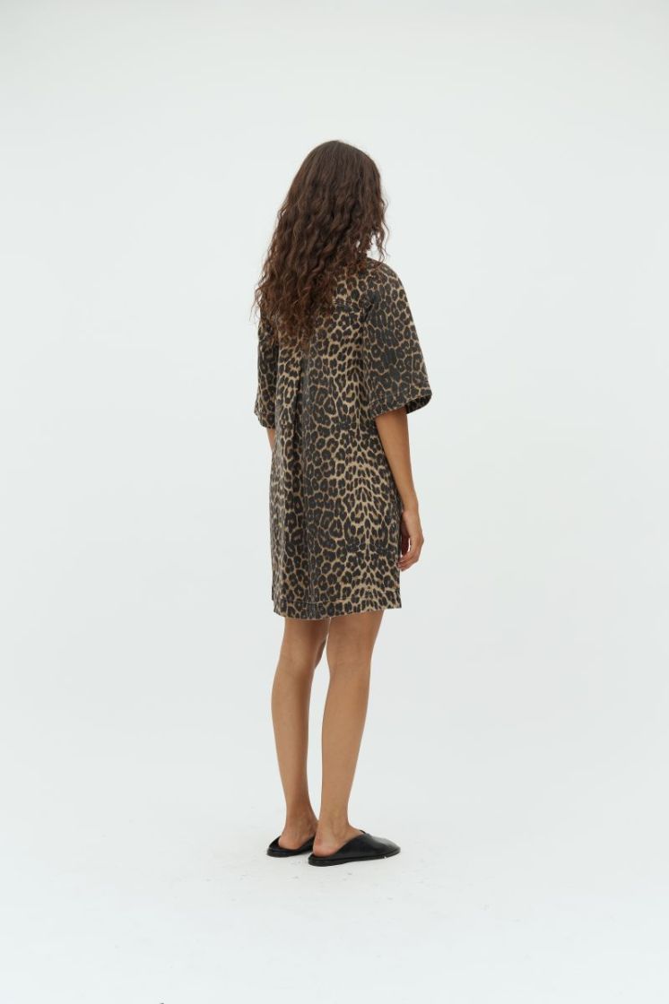 64330994-V56 LEOPARD MIST zwart/beige