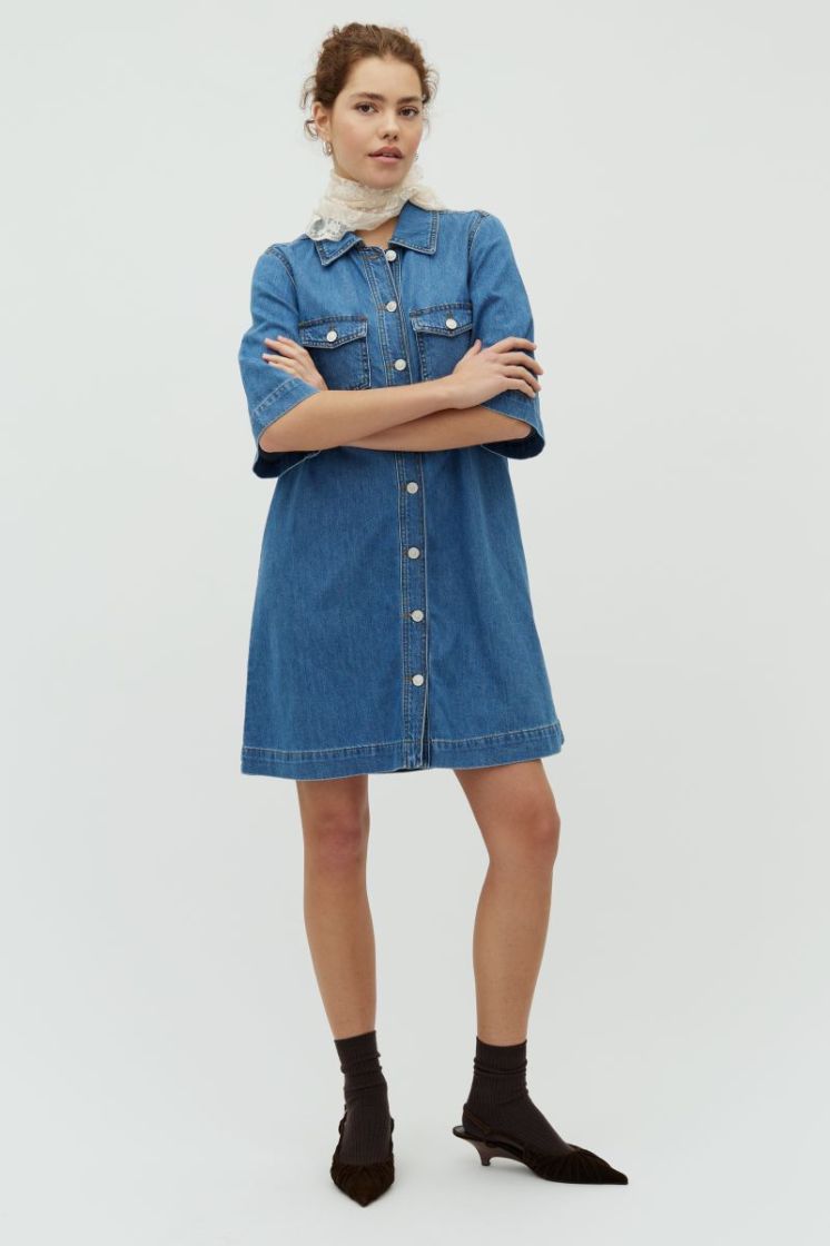 64400994-951 MID VINTAGE BLUE used denim