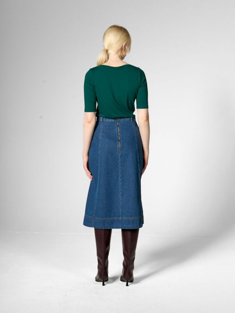 62400-INDIGO BLUE dark used denim