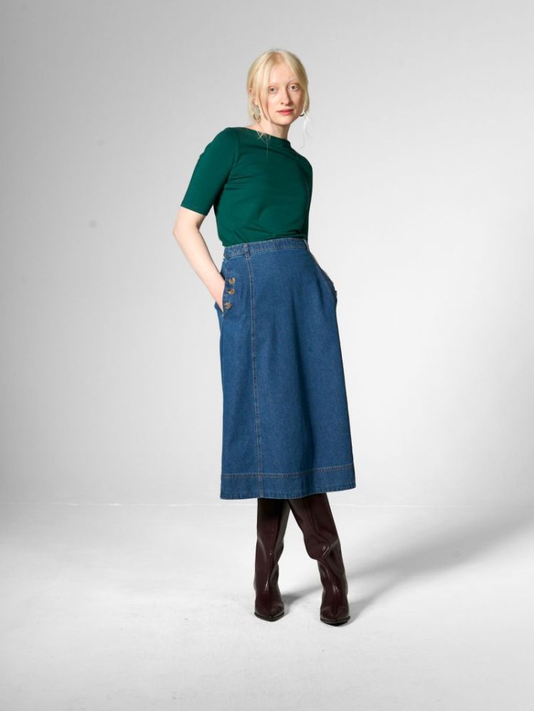62400-INDIGO BLUE dark used denim