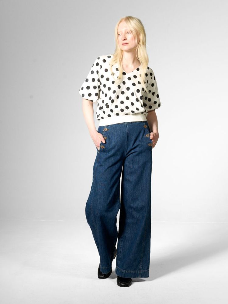 62500-INDIGO BLUE dark used denim