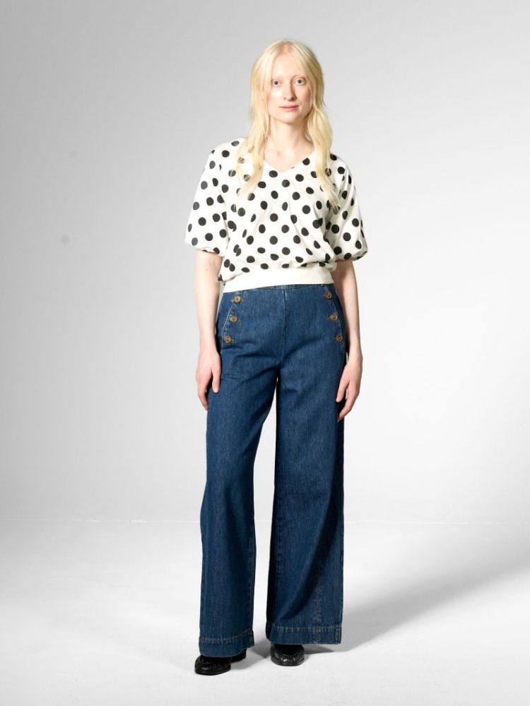 62500-INDIGO BLUE dark used denim