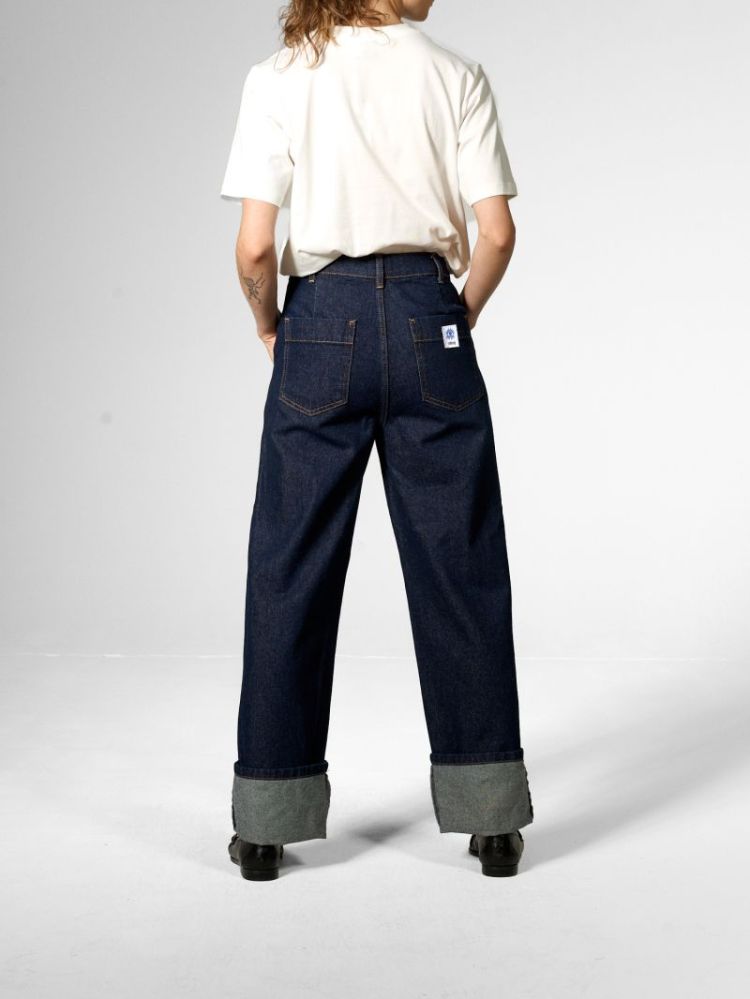 62512-RINSE BLUE dark denim
