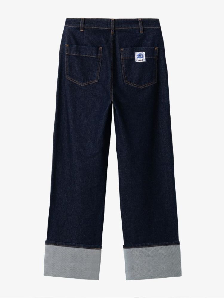 62512-RINSE BLUE dark denim