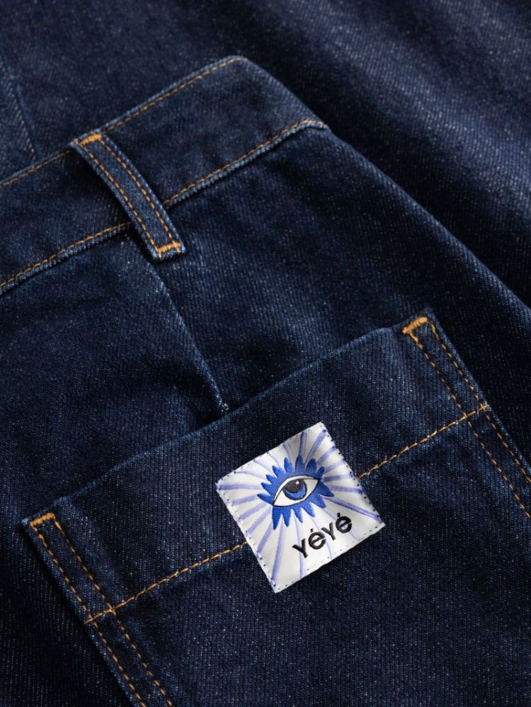 62512-RINSE BLUE dark denim