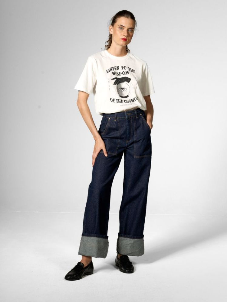 62512-RINSE BLUE dark denim