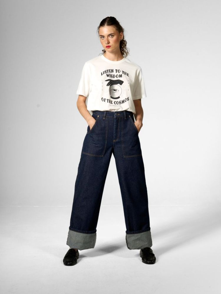 62512-RINSE BLUE dark denim