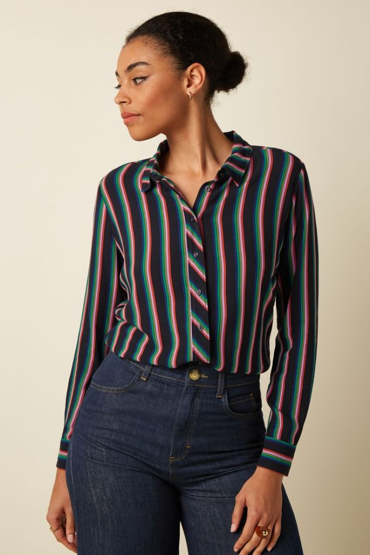 10689-001 BLACK zwart/multi