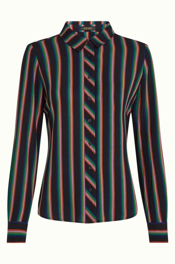 10689-001 BLACK zwart/multi
