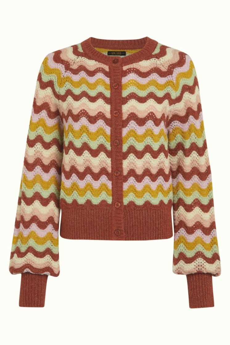10782-558 BRONZE BROWN roest/oker/mint