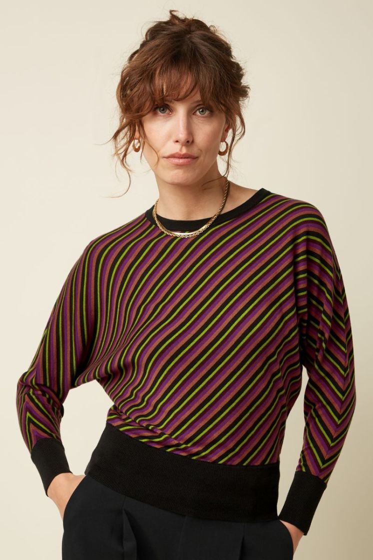 10789-600 PORTO RED zw/wine/groen
