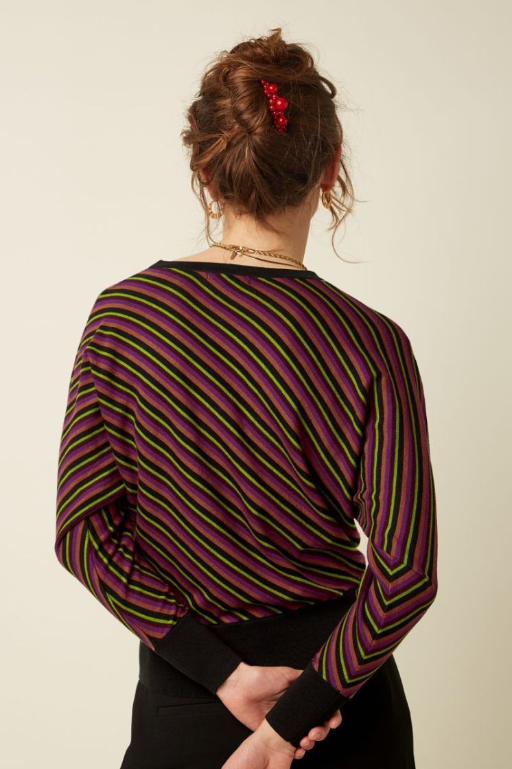 10789-600 PORTO RED zw/wine/groen
