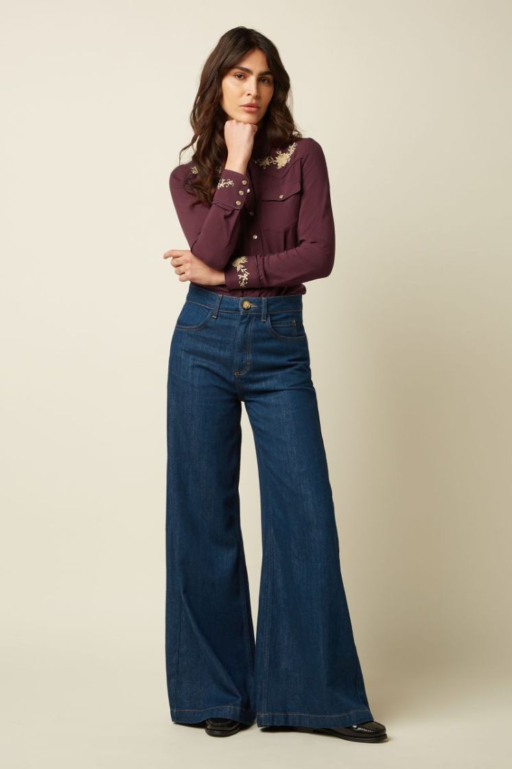 10830-600 PORTO RED wine/ecru