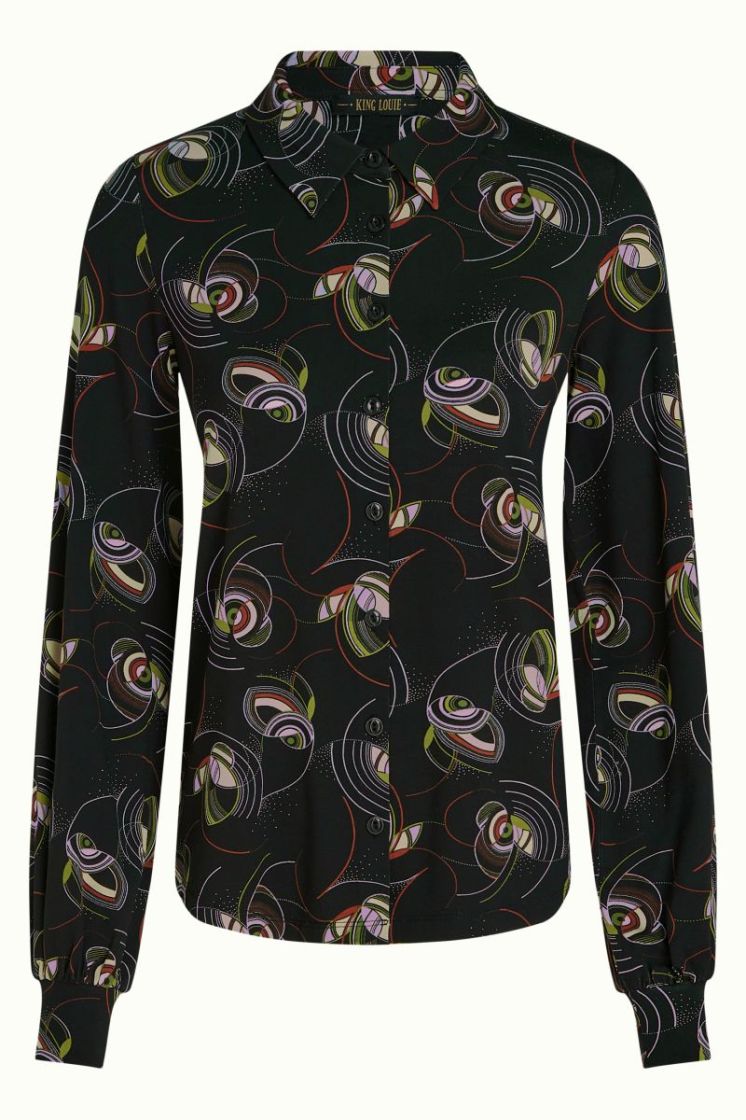 10864-001 BLACK zwart/multi