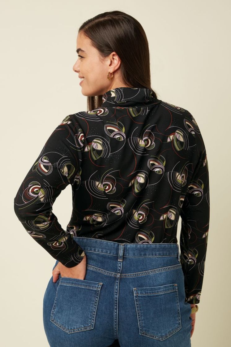 10865-001 BLACK zwart/multi