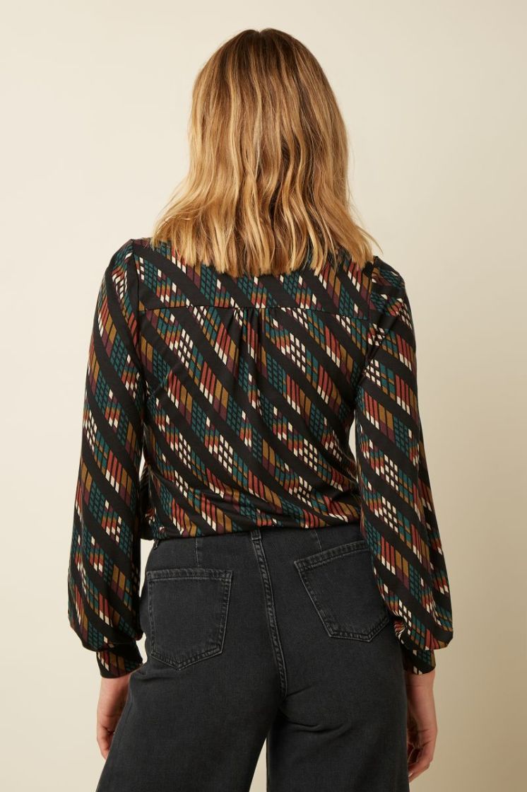 10931-001 BLACK zwart/multi
