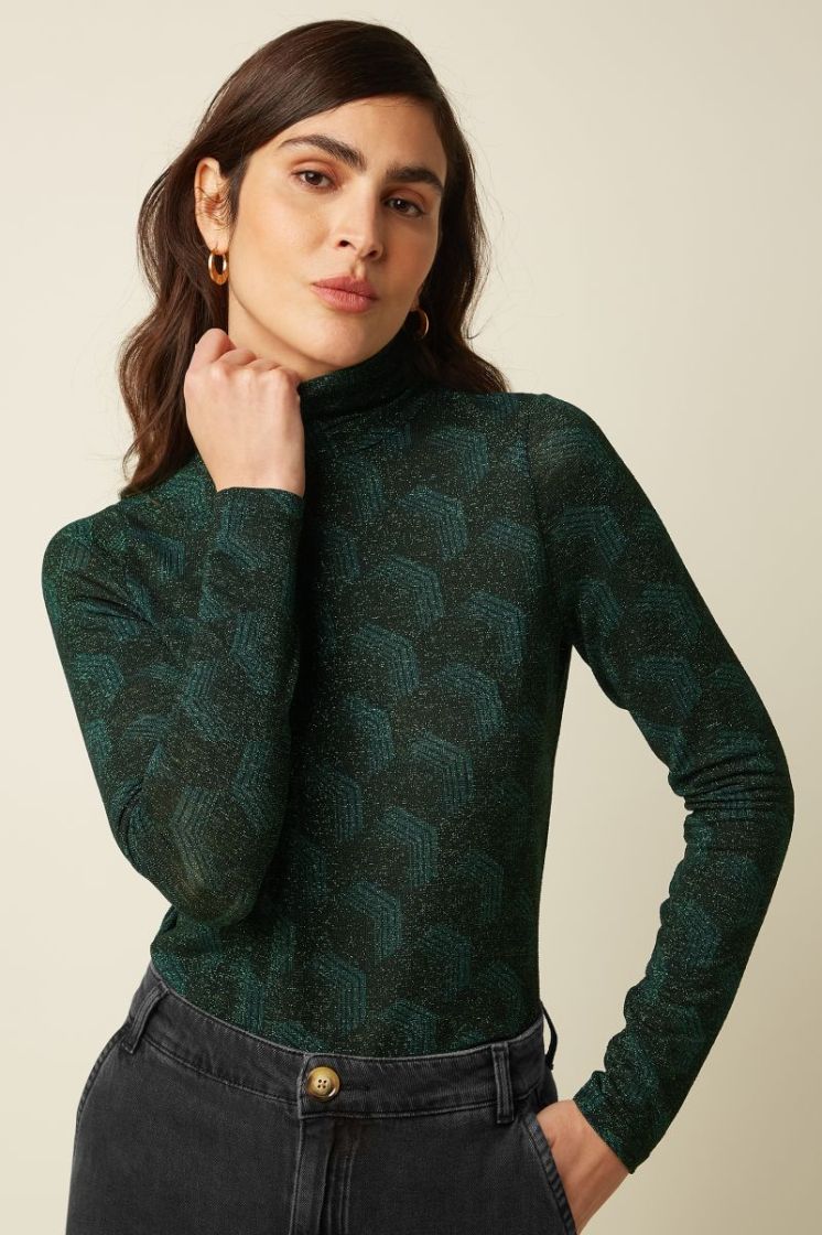 10950-200 PINE GREEN groen/zwart