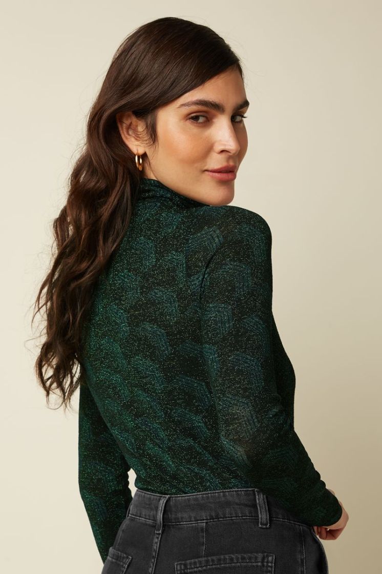 10950-200 PINE GREEN groen/zwart