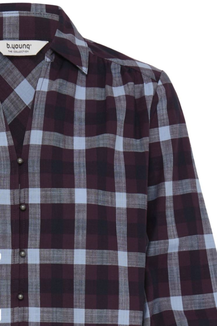 20819338-900010815 FIG CHECK l-blauw/wine