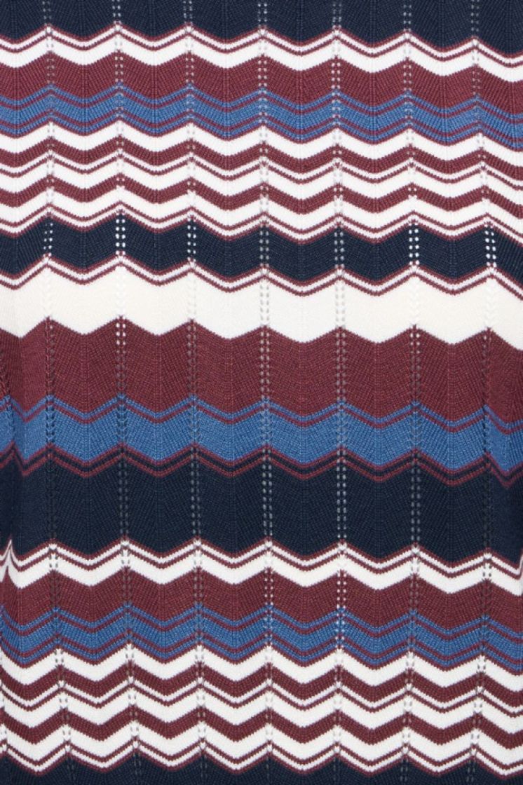 20819180-900009758 ZIG ZAG BRI wine/wit/d-blau