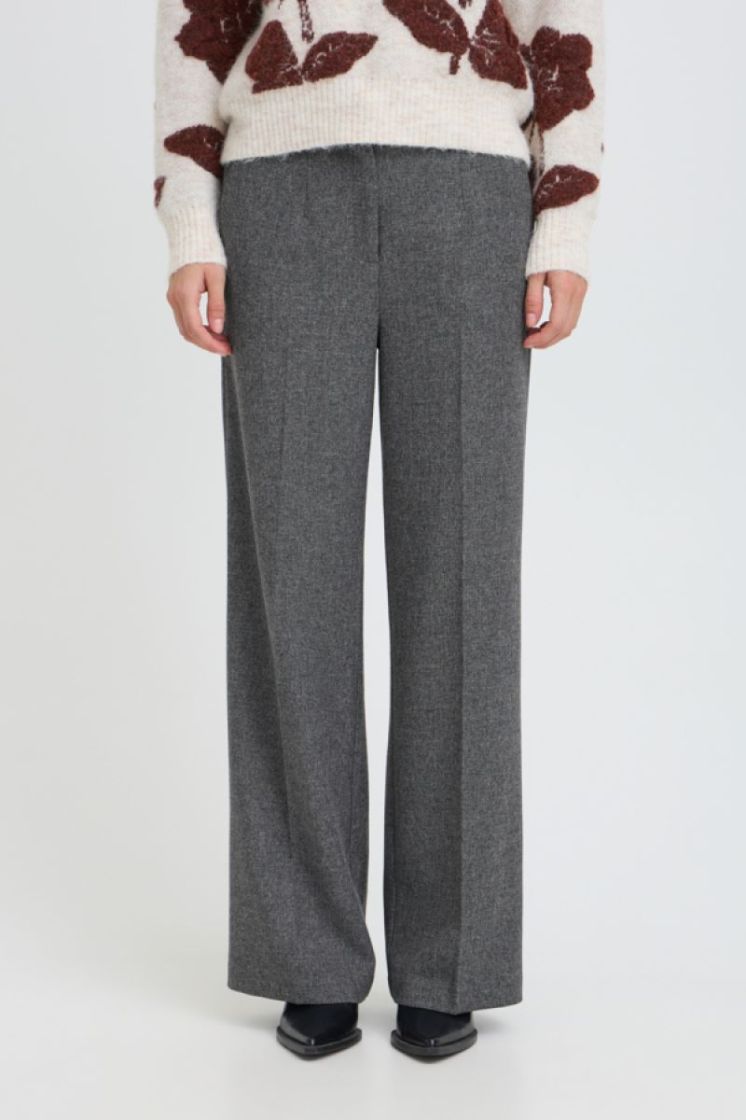 20819483-200455 MID GREY MELAN zwart/grijs 