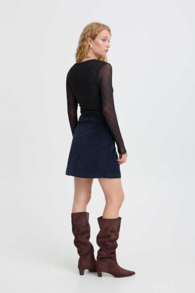 20819912-900015087 DARK SAPP donkerblauw/bru
