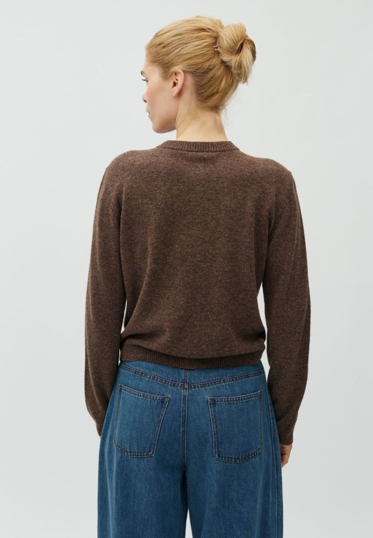 63930980-Y10 JAVA MELANGE donkerbruin