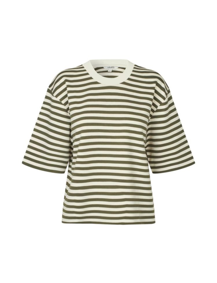 56589020-Y47 OLIVE SUGAR STRIP kaki/ecru