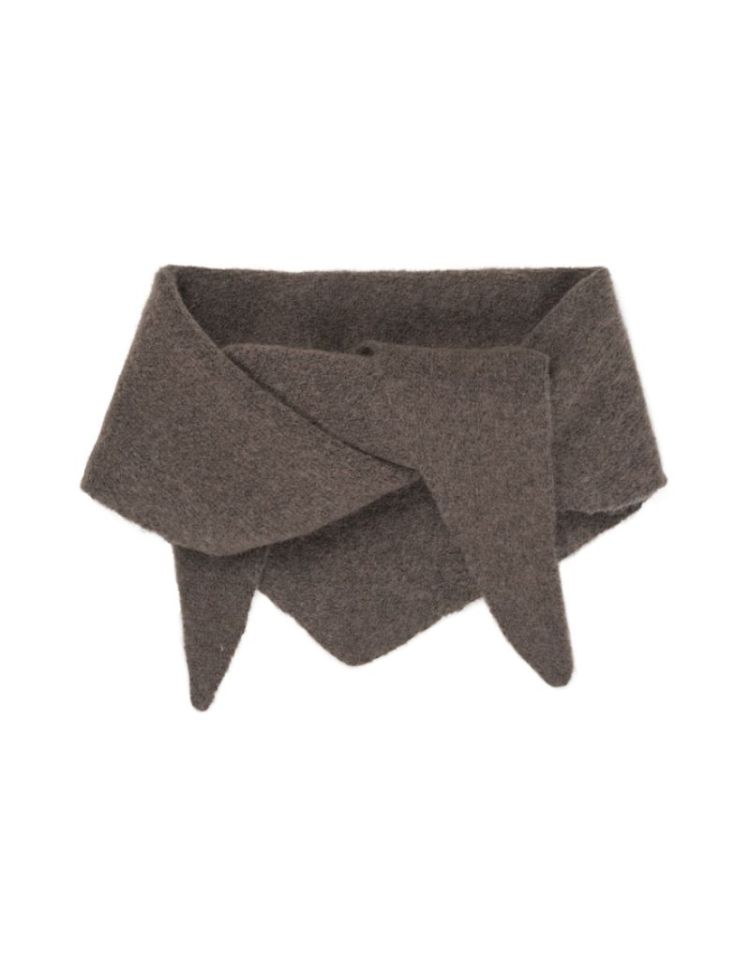 65041544-I13 DARK BROWN MELANG donkerbruin