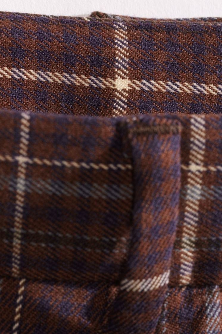 318723-BRM bruin/ecru/blau