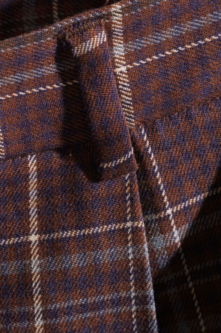 318723-BRM bruin/ecru/blau