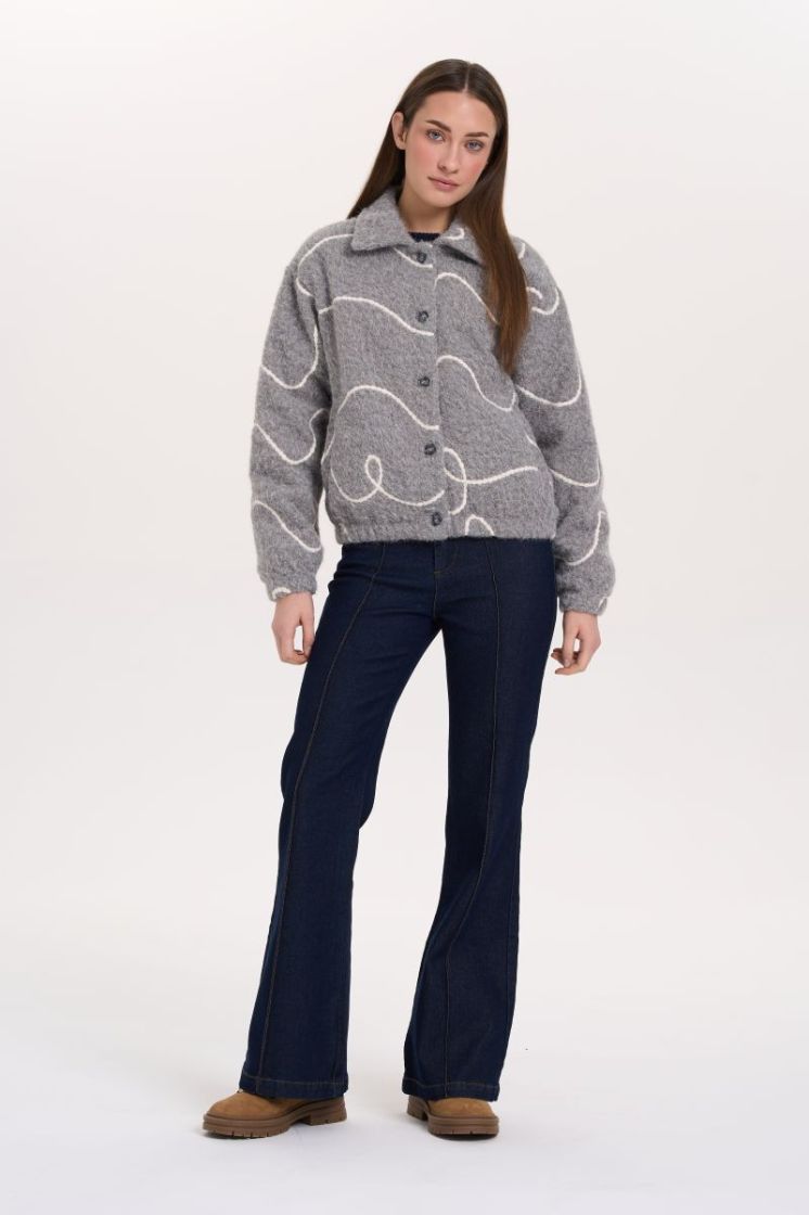 90575-GRA grijs/wit