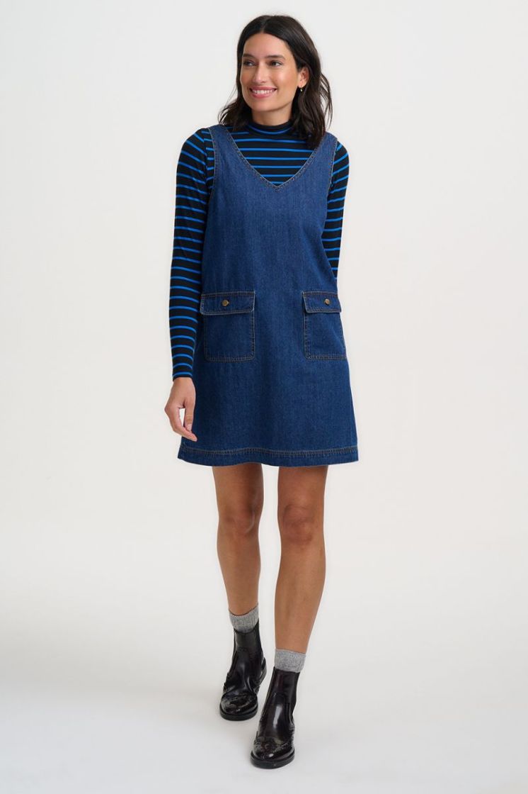D1565-INDIGO DENIM dark denim