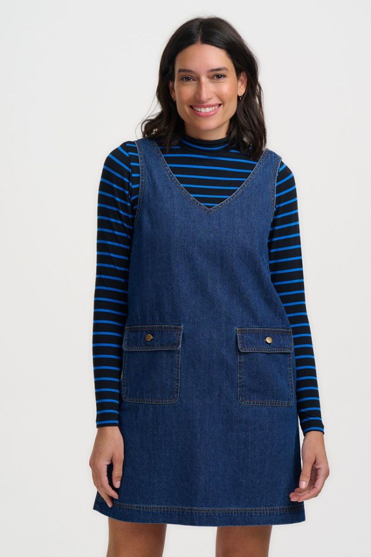D1565-INDIGO DENIM dark denim