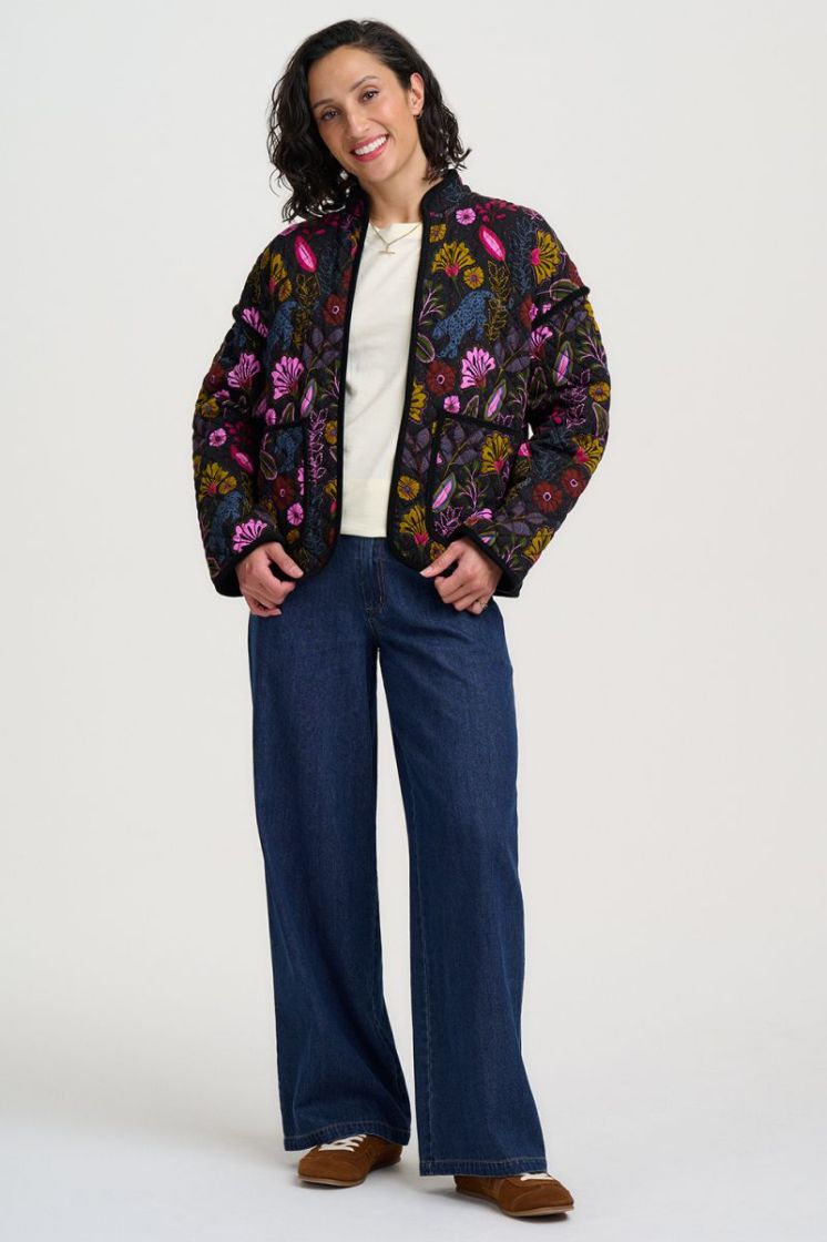 J0041-BLACK JUNGLE PANTHER ZWART/MULTI