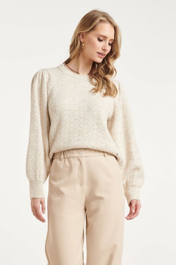 010-OFF WHITE beige chiné