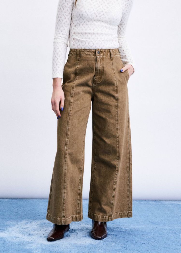 CHC26610-MARRON GLACE camel denim   